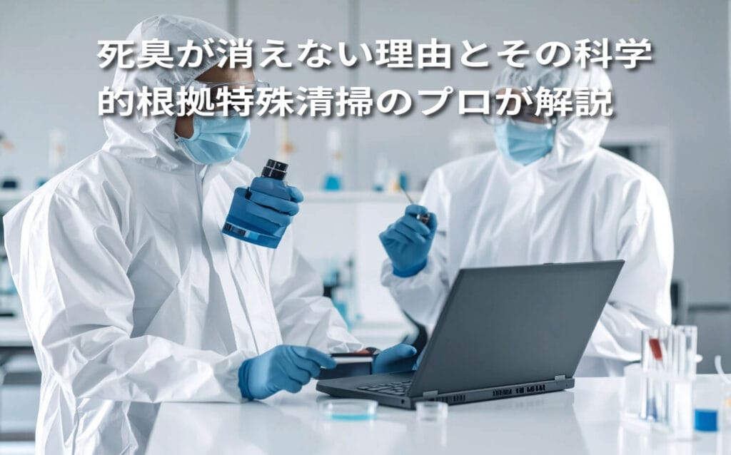 死臭が消えない理由とその科学的根拠｜特殊清掃のプロが解説
