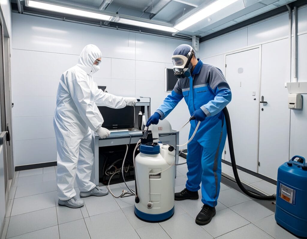 特殊清掃・消毒作業