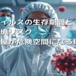 ウイルスの生存期間と環境リスク｜部屋が危険空間になる理由