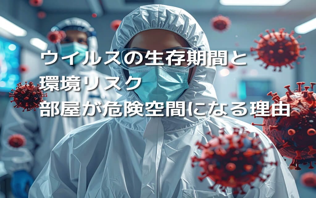 ウイルスの生存期間と環境リスク｜部屋が危険空間になる理由