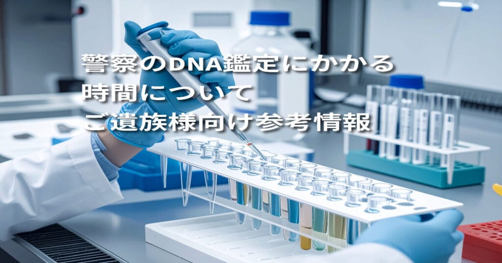 警察のDNA鑑定